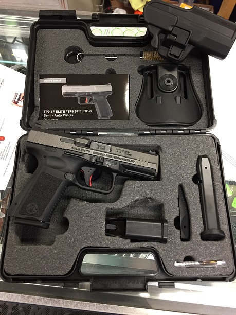Canik TP9SF ELITE 9MM 15RD TUNGSTEN
